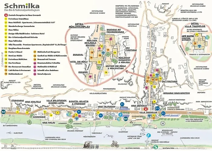 Bio- Und Nationalpark Refugium Schmilka Ξενοδοχείο Bad Schandau